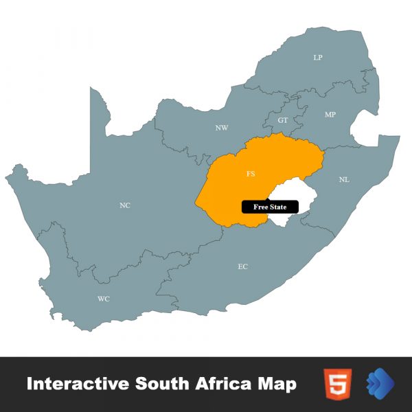 Interactive South Africa Map