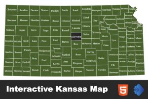 Interactive Kansas Map