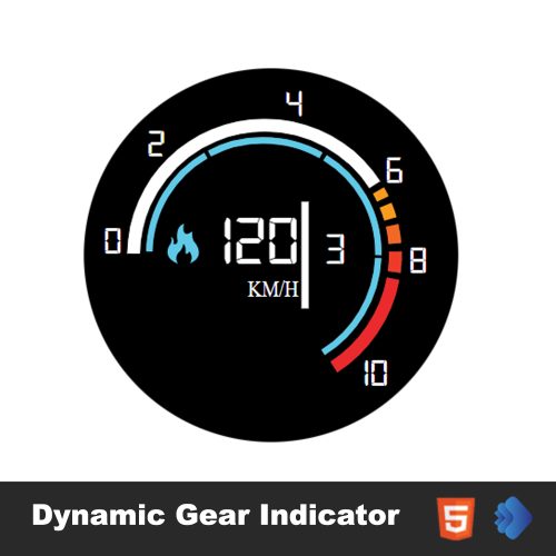 Dynamic Gear indicator