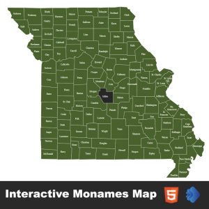 Interative Monames Map