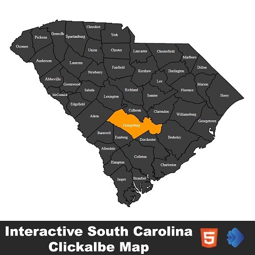 Interactive South Carolina Map