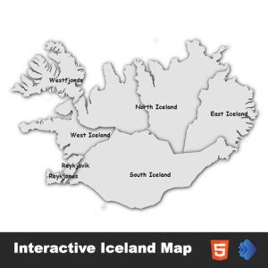 Interactive Iceland Map