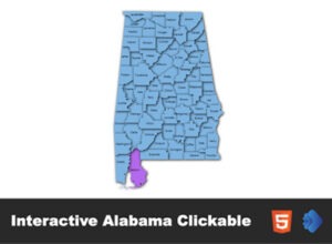 Interactive Alabama MAP