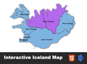 Interactive Iceland Map