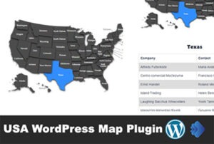 Interactive USA Map WordPress Plugin