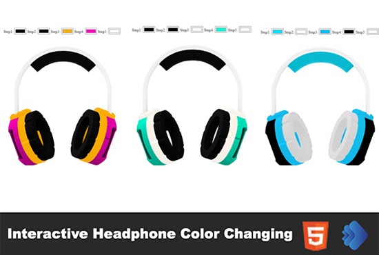 Dynamic Headphone Color