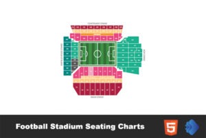 Interactive Clickable Football Stadium Seating Charts